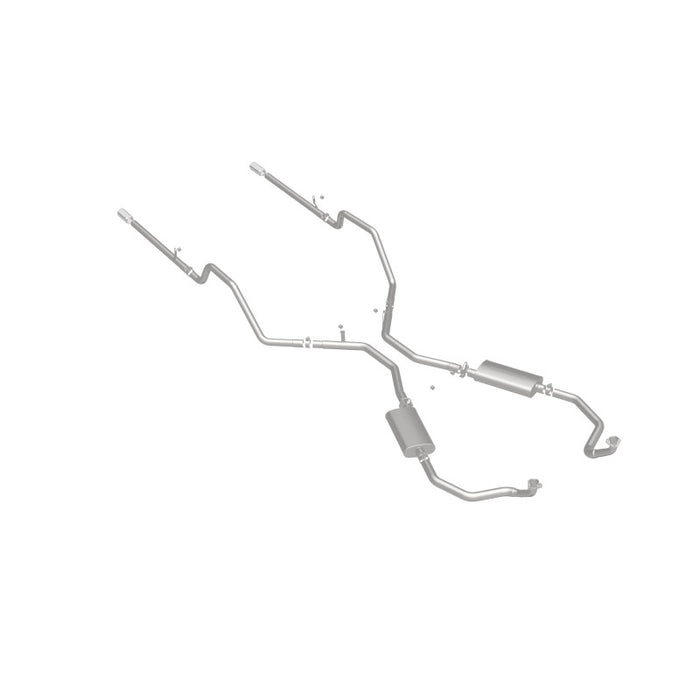 Magnaflow Perf Exhaust MAG16724 61-64 Chevy Impala Crossmember Back Exhaust