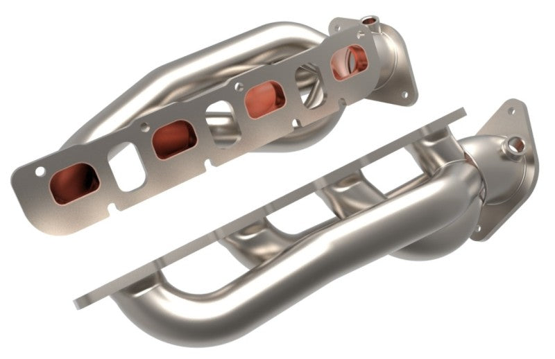 aFe 48-32030-T Power Twisted Steel 304SS Shorty Header 2021 RAM 1500 TRX V8-6.2L