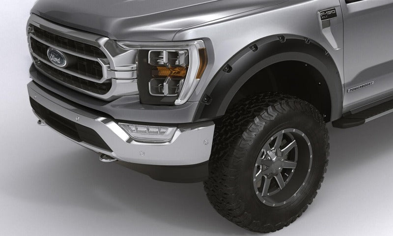 Bushwacker BUS28129-08 17-21 Ford F250 Forge Fender Flares Black 4Pcs