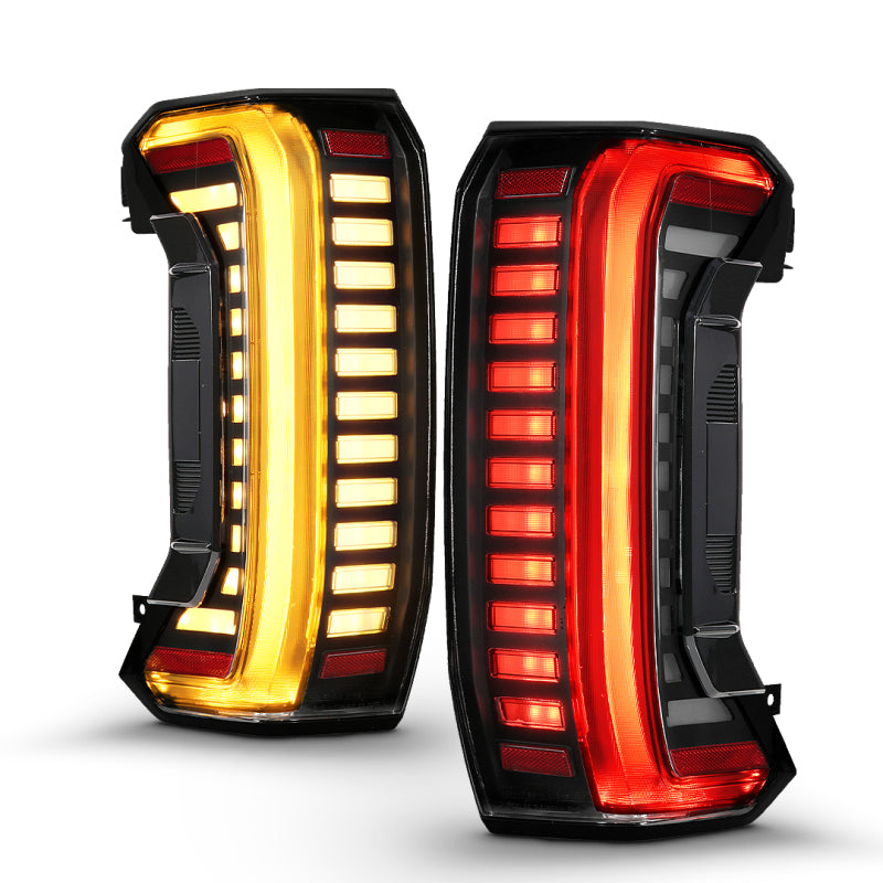 ANZO 311454X 22-24 Toyota Tundra (Does Not Fit LED Seq. Models) Z-Series Full LED Tail Lights - Pair