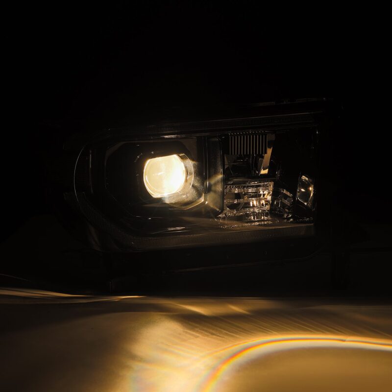 AlphaRex 880829 07-13 Toyota Tundra/08-17 Sequoia G2 PRO-Series Projector Headlights Black -NO Lvl Adjuster