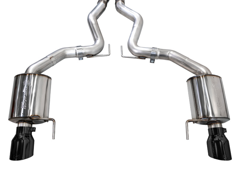 AWE Tuning 3015-33650 AWE 2024 Ford Mustang GT Fastback S650 RWD Touring Catback Exhaust w/ Dual Diamond Black Tips