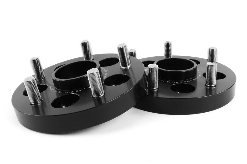 Perrin Performance PSP-WHL-220BK PERRIN Subaru/Toyota/Scion 20mm Wheel Adapter (Bolt-On Type) 5x100 to 5x114.3 w/56mm Hub - Pair