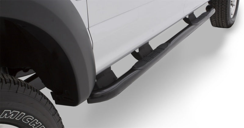 LUND 23083782 Lund 2019 RAM 1500 Crew Cab 3in. Round Bent Steel Nerf Bars - Black