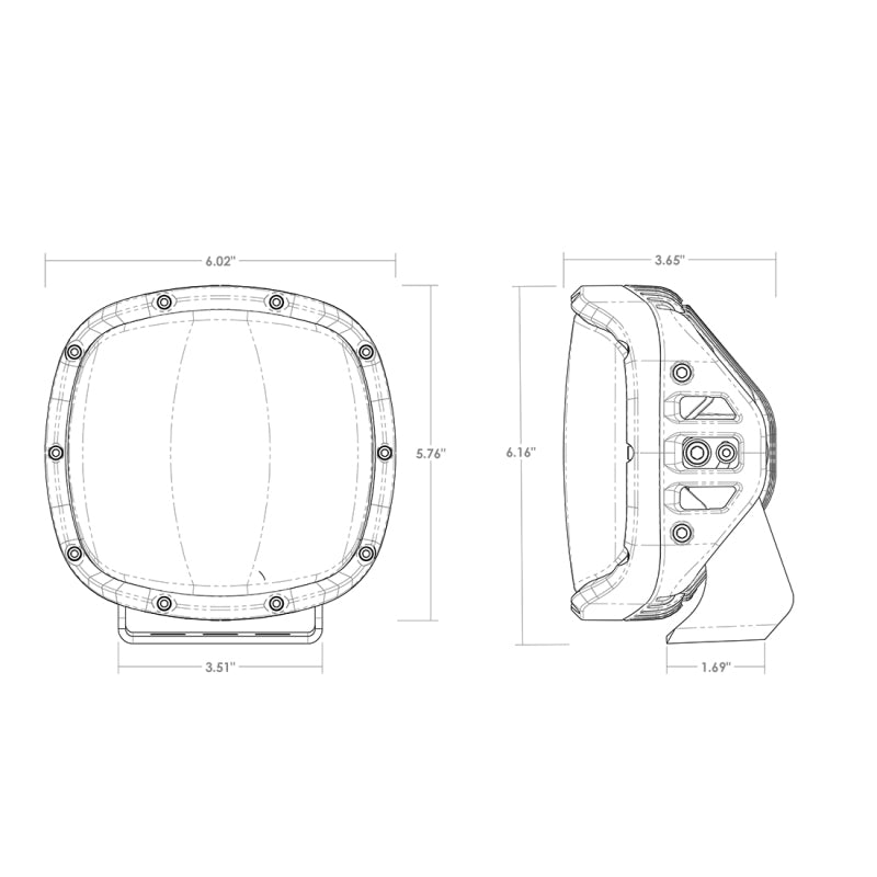 Rigid Industries 300415 Adapt XP Xtreme Powersports LED Light (Pair)