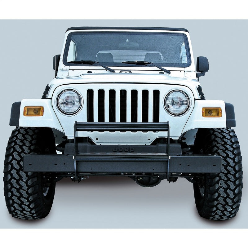 Rugged Ridge 11511.02 Brush Guard Gloss Black 97-06 Jeep Wrangler