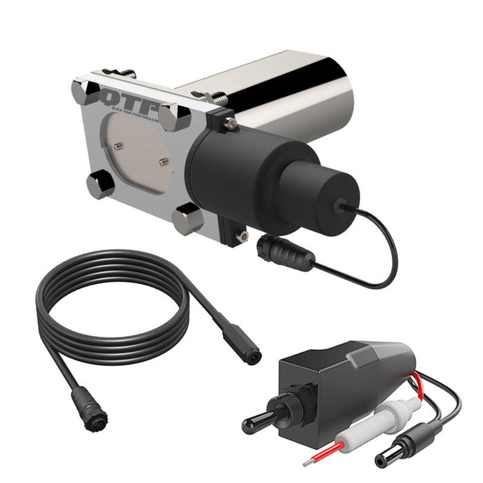 QTP QTEC33 Bolt-On QTEC Low Profile Oval Electric Cutout Valve
