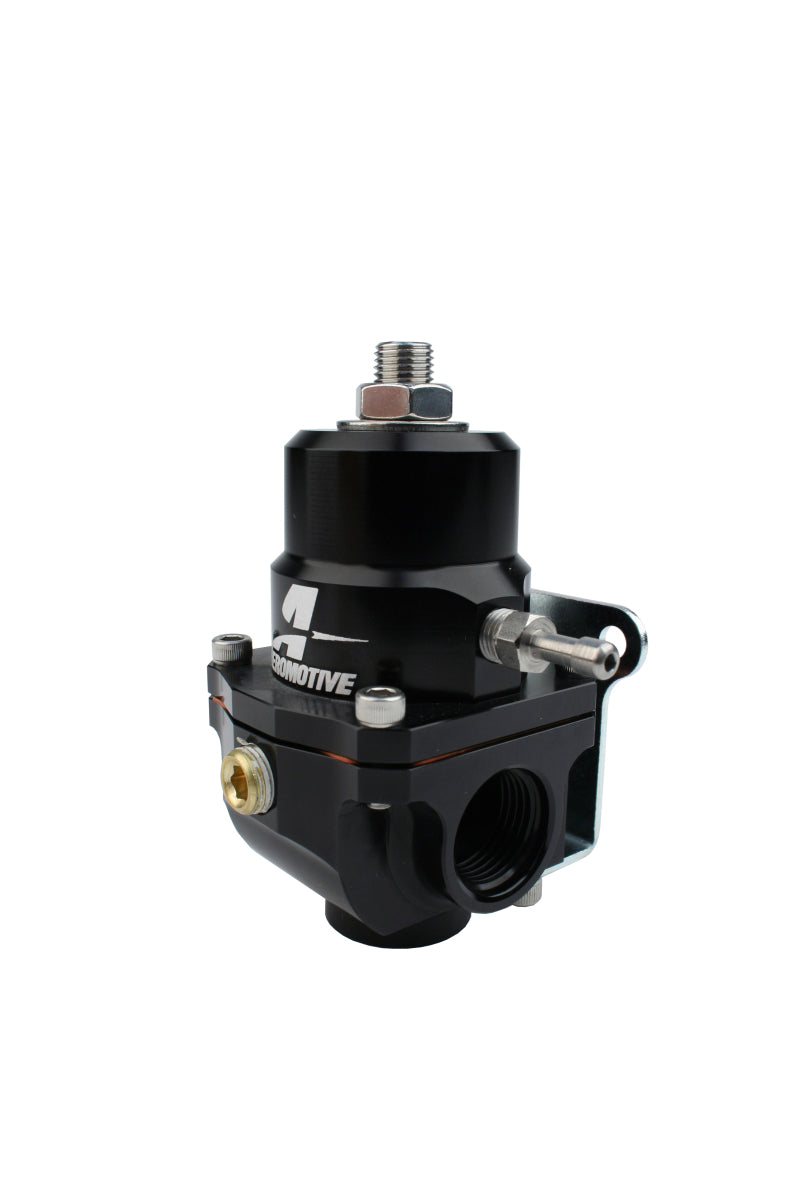 Aeromotive 13304 Adjustable Regulator - 3-15PSI - .313 Valve - (2) -08 Inlets/ -08 Return