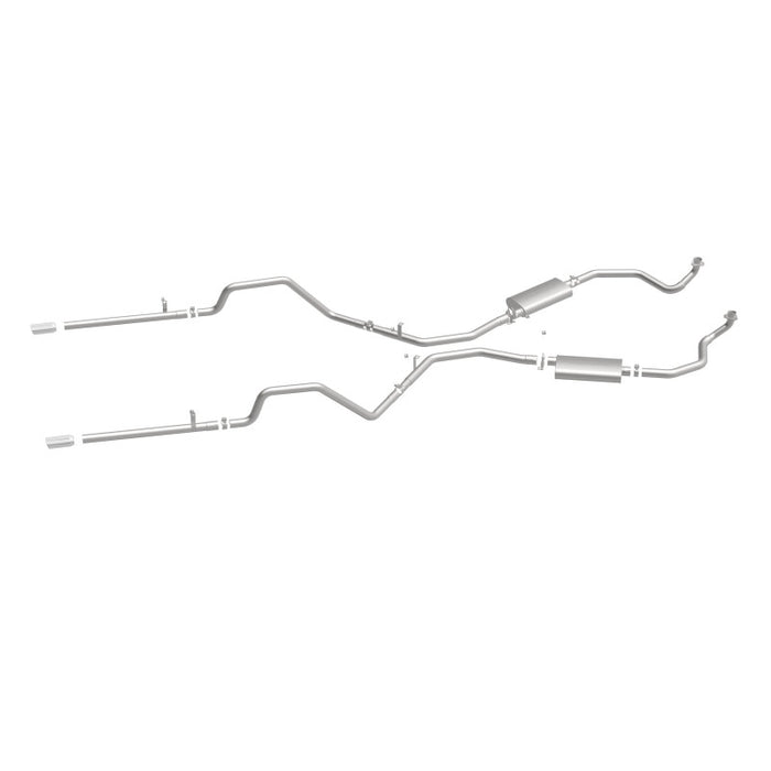 Magnaflow Perf Exhaust MAG16724 61-64 Chevy Impala Crossmember Back Exhaust