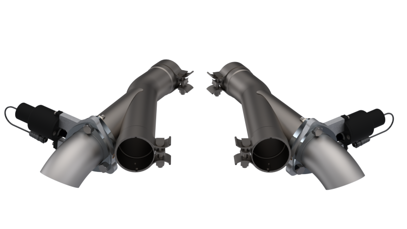 QTP 527112 2012-2022 Jeep Grand Cherokee SRT Trackhawk Dodge Durango SRT Aggressor Cutout Pipes