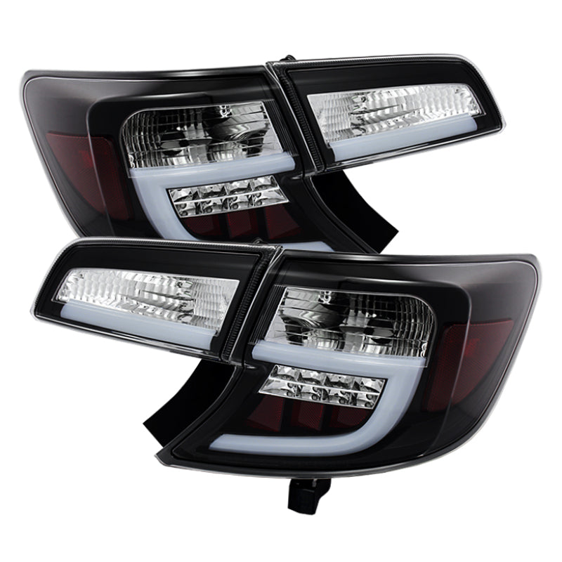 SPYDER 5079411 Spyder Toyota Camry 12-14 Light Bar LED Tail Lights Black ALT-YD-TC12-LBLED-BK
