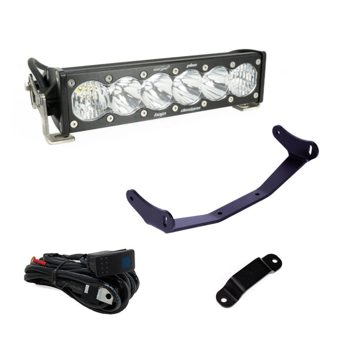 Baja Designs 448192 Can-Am Maverick R Clear 10in OnX6+ Shock Tower Kit