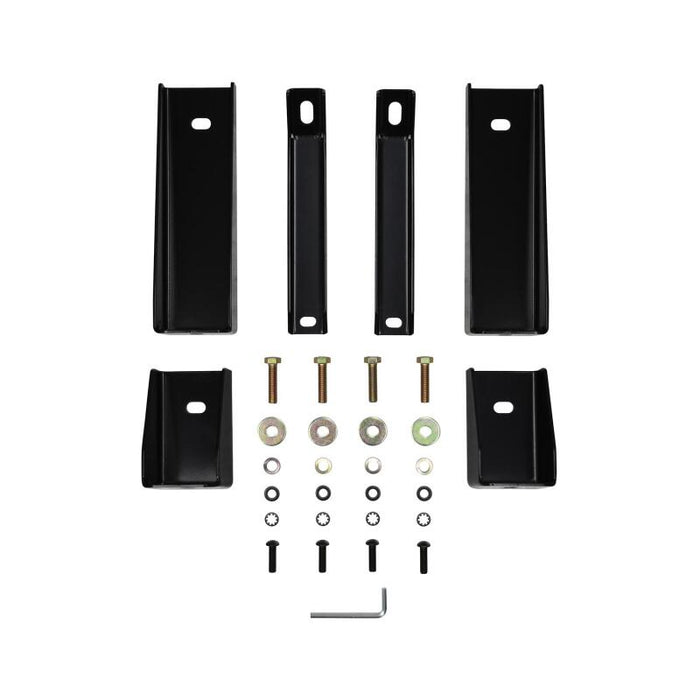 Westin 23-4135 2019 Chevrolet Silverado/Sierra 1500 Crew Cab E-Series 3 Nerf Step Bars - Black