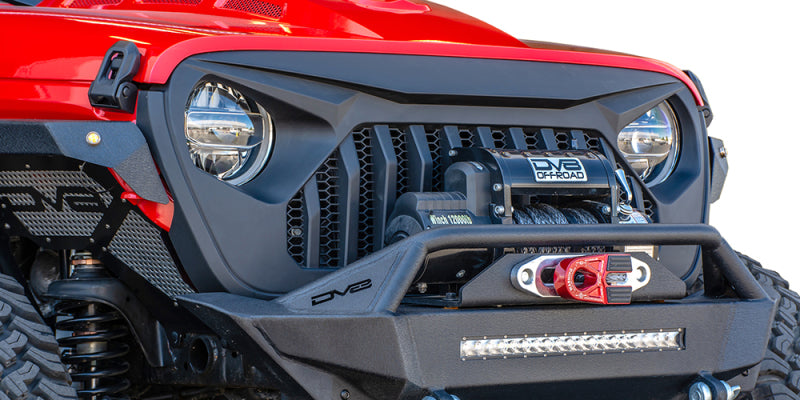 DV8 Offroad GRJL-01 2018+ Jeep JL/ Gladiator Angry Grill