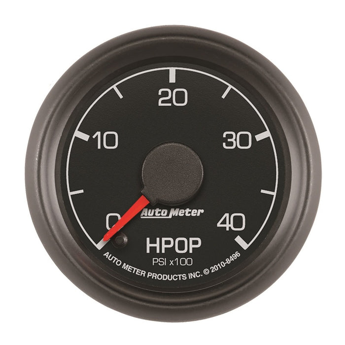 AutoMeter 8496 Autometer Factory Match Ford 52.4mm Full Sweep Electronic 0-4000 PSI Diesel HPOP Pressure Gauge
