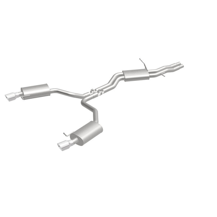 Magnaflow 19159 MagnaFlow Sys C/B 12-15 Audi A6 / A7 3.0L V6 SS 2.5in Dual Split Rear Ext 4in Tips