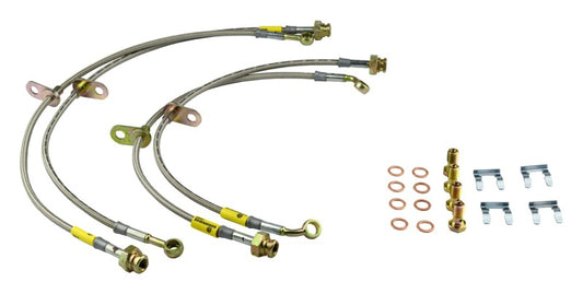 Goodridge 12219 10-15 Chevrolet Camaro Stainless Steel Brake Line Kit