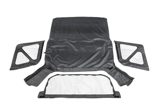 Rampage 98815 1995-1998 Geo Tracker Soft Top OEM Replacement - Black Denim