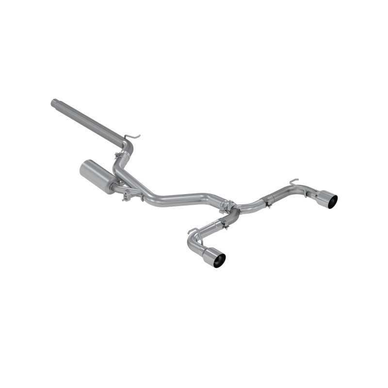 MBRP S4606304 15-20 VW 2.0L Turbo Golf GTI MK7 3in T304 Cat Back Exhaust w/ Dual Split Rear Exit