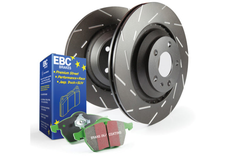 EBC S2KR1884 S2 Kits Greenstuff Pads and USR Rotors