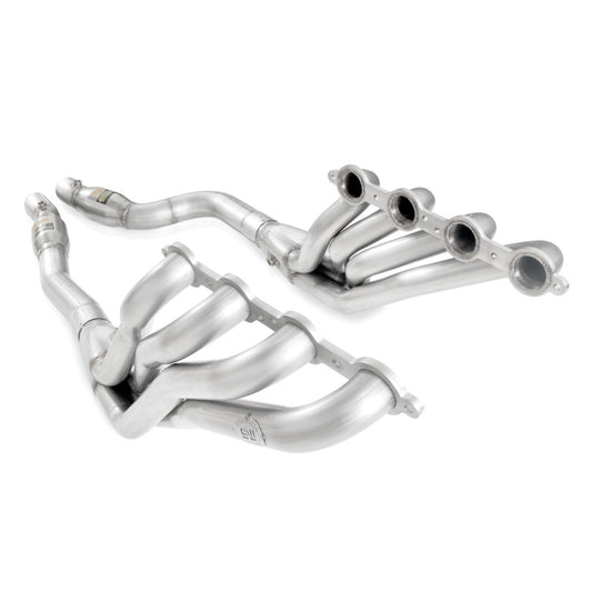 Stainless Works CTSV9HCATSW 2009-15 Cadillac CTS-V Headers 2in Primaries High-Flow Cats 3in Leads X-Pipe
