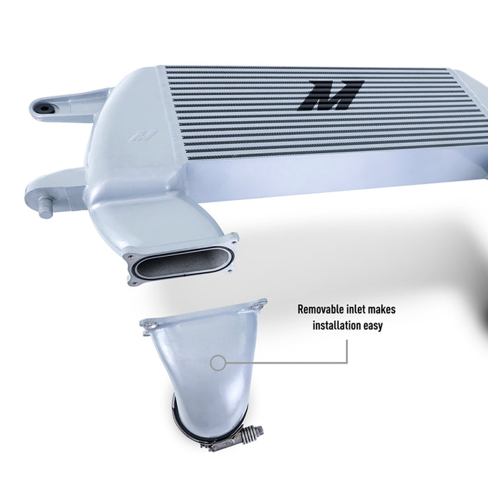 Mishimoto MMINT-BR27-21HKBKSL 21+ Ford Bronco 2.7L High Mount INT Kit BK Pipes SL Core