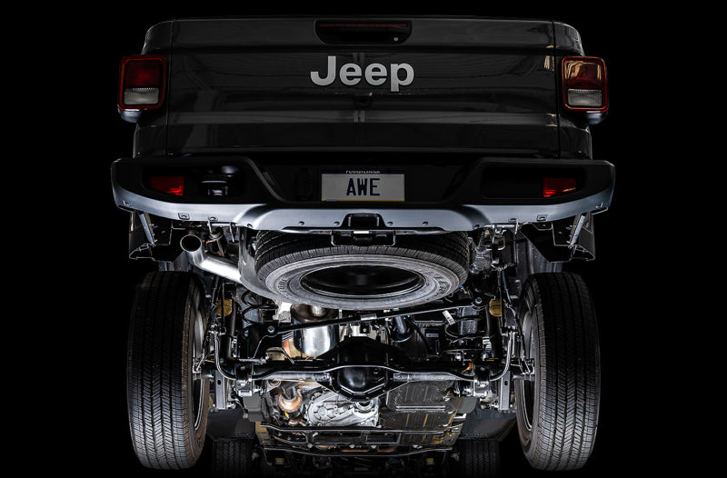 AWE Tuning 3015-21007 07-18 Jeep Wrangler JK/JKU 3.6L Trail Edition Cat-Back Exhaust