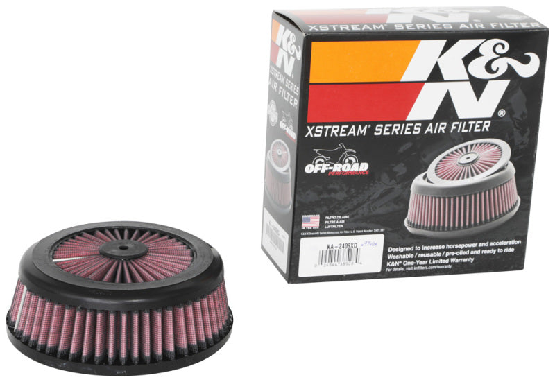 K&N Engineering KA-2409XD K&N 09-21 Kawasaki KLX250S/SF / KLX300/R/SM Replacement Air Filter