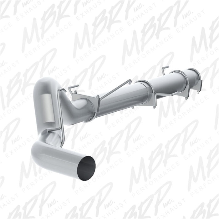 MBRP S61180PLM 2500/3500 Cummins 600/610 5in Cat Back Single Side Exit No Muffler AL