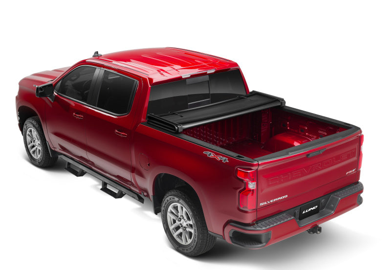 LUND 95053 Lund 99-07 Chevy Silverado 1500 (6.5ft. Bed) Genesis Tri-Fold Tonneau Cover - Black