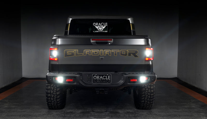 ORACLE Lighting 5882-504-T Oracle 2020+ Jeep Gladiator JT Flush Mount LED Tail Lights - Tinted Lens