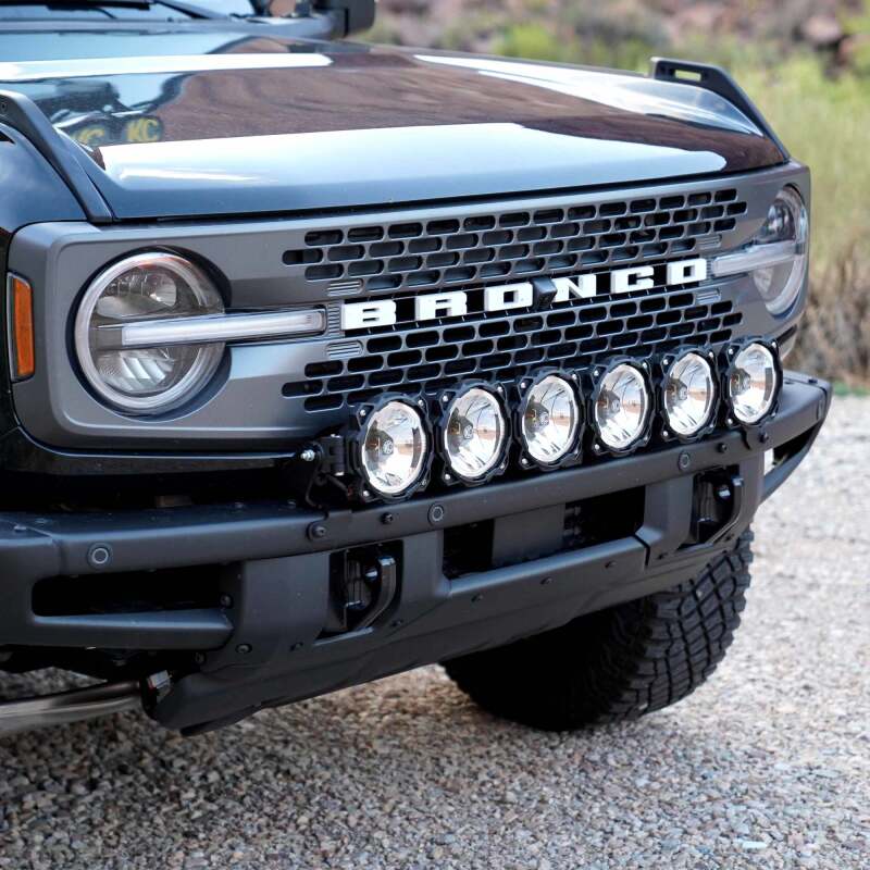 KC HiLiTES 91341 21+ Ford Bronco 39in. Gravity LED Pro6 Light Bar Kit Front Bumper