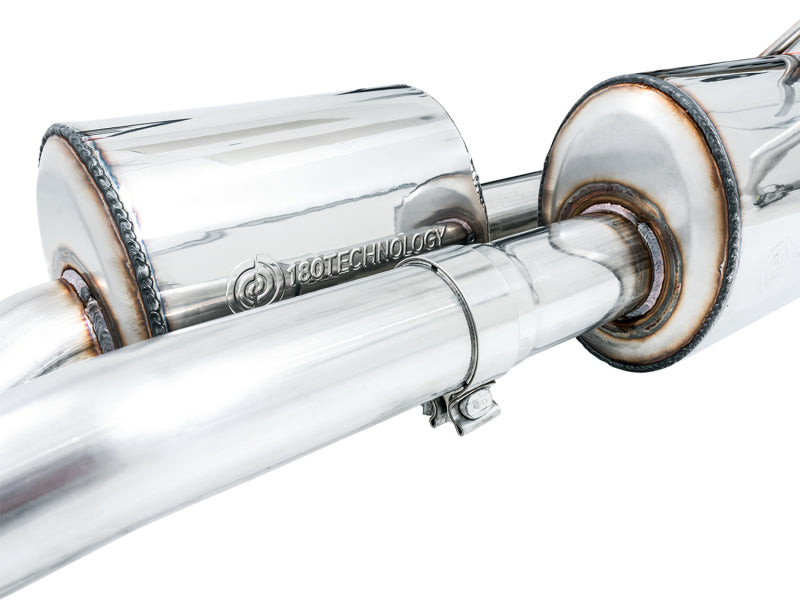 AWE Tuning 3015-32004 2021 RAM 1500 TRX 0FG Cat-Back Exhaust - Chrome Silver Tips
