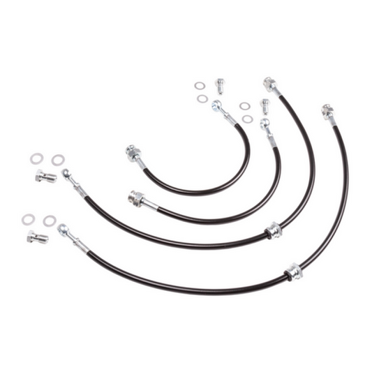 Chase Bays CB-S134-FWEXT 95-02 Nissan 240SX/Silvia S14/S15 Extended Caliper Brake Lines - Front & Rear Lines