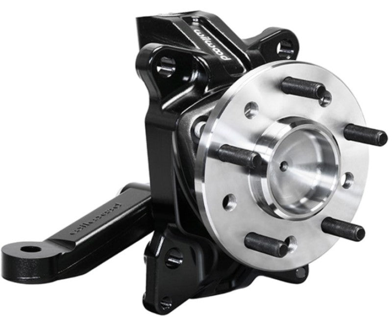Wilwood 831-14201 Spindle Kit Pair w/ Hub & Steering Arm 63-70 C10 Pickup 2.50in Drop