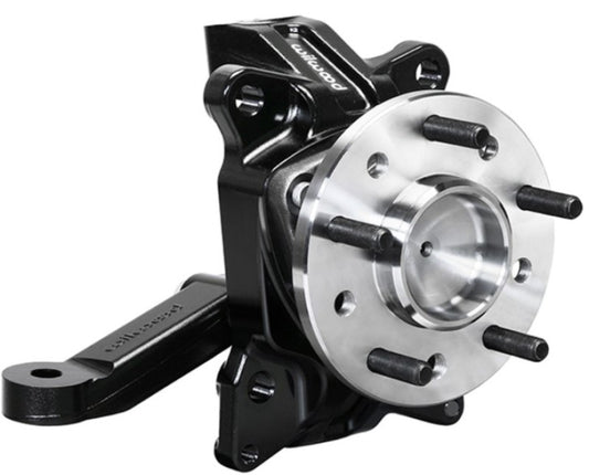 Wilwood 831-14201 Spindle Kit Pair w/ Hub & Steering Arm 63-70 C10 Pickup 2.50in Drop