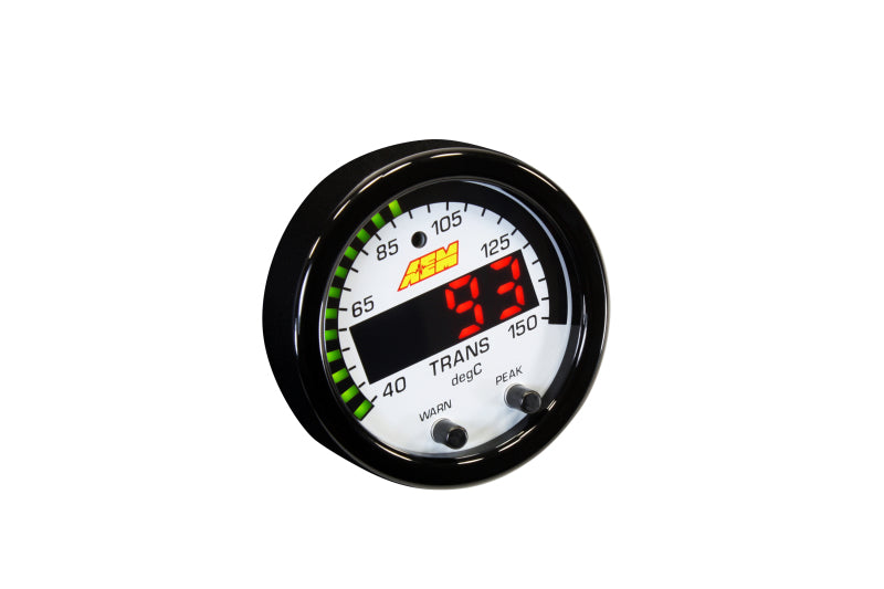 AEM 30-0302 X-Series Temperature 100-300F Gauge Kit (ONLY Black Bezel and Water Temp. Faceplate)