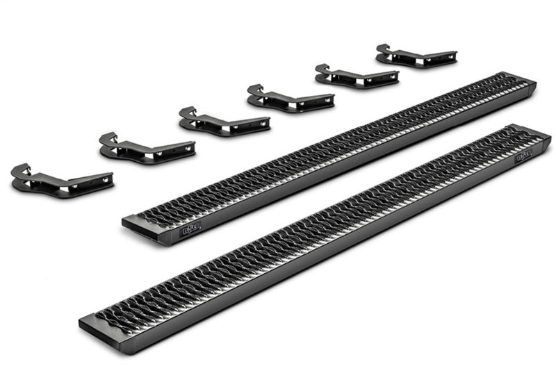 N-Fab GFC19CC-TX Growler Fleet 2019 Chevy/GMC 1500 Crew Cab - Cab Length - Tex. Black - 7in