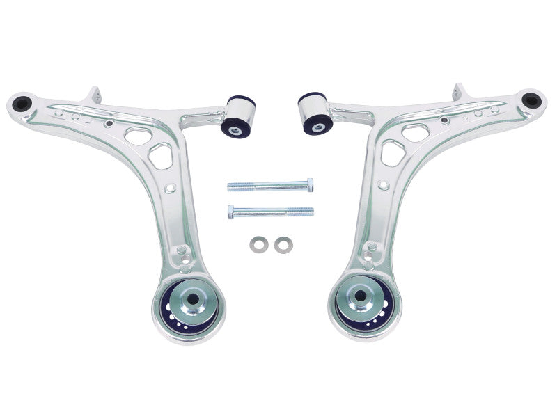 Superpro ALOY0015K SuperPro 2008 Subaru Impreza WRX STI Front Lower Alloy Control Arm Kit (+Caster)
