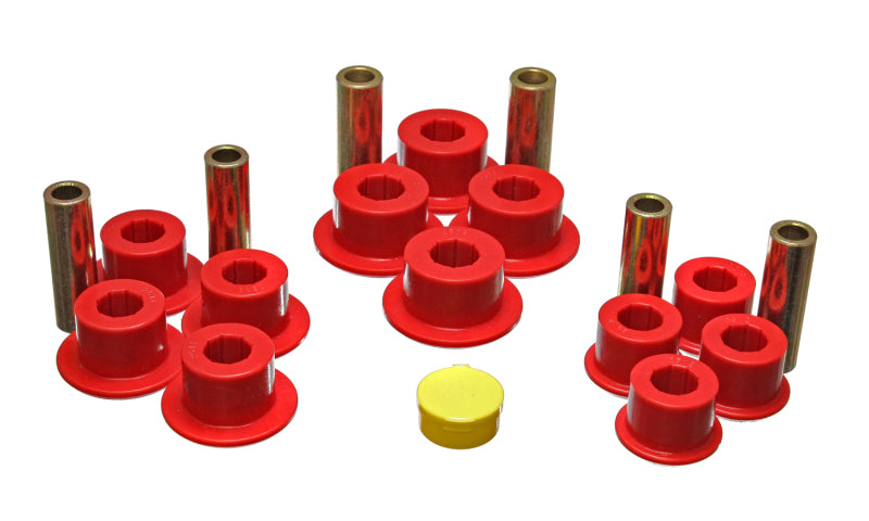 Energy Suspension 3.2141R Chevy Rear Leaf Spring Set - Red