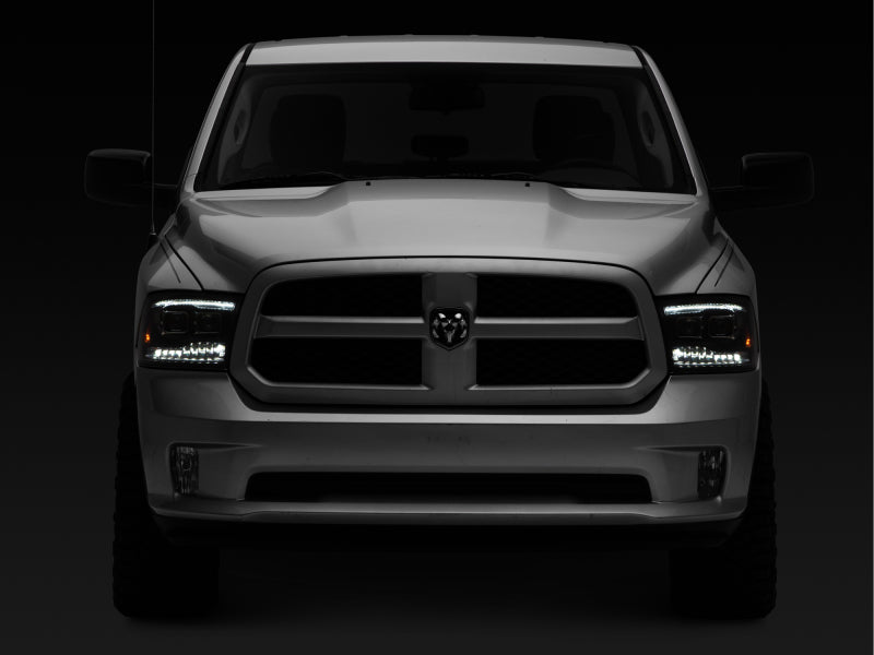 Raxiom R111520 09-18 RAM 1500 LED Projector Headlights w/ Switchback Turn Signals- Blk Housing (Clear Lens)