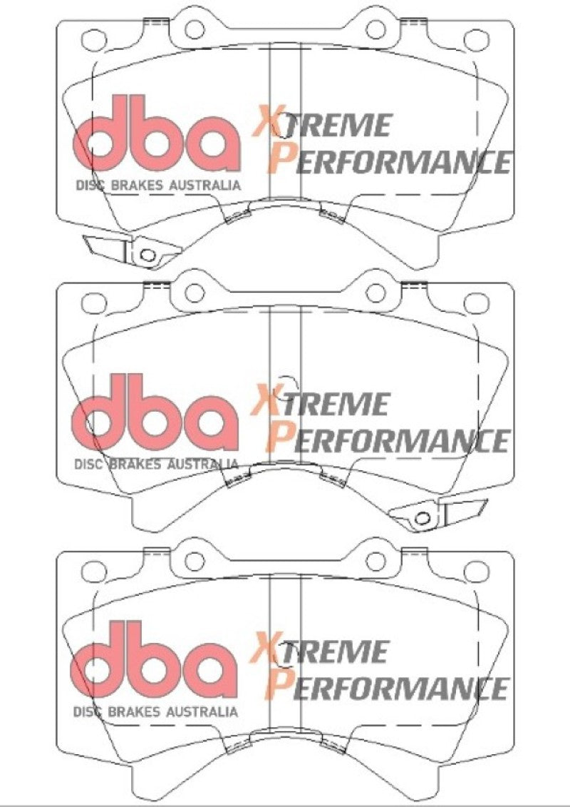 DBA DB1838XP 2015 Toyota Tundra XP650 Front Brake Pads