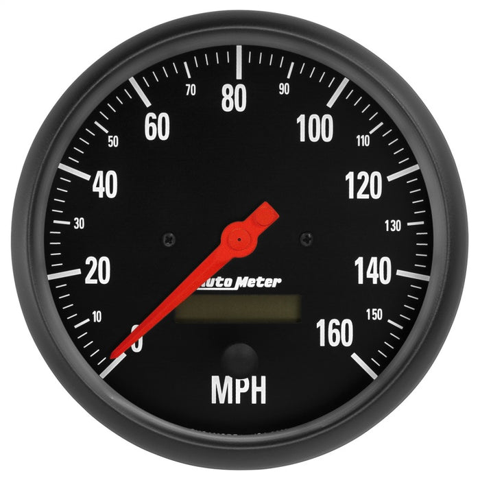 AutoMeter 2685 Autometer Z-Series 0-160MPH 5in. Electric Programmable W/LCD ODO Speedometer Gauge