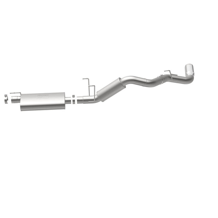 Magnaflow 19200 MagnaFlow Cat-Back, SS, 4in, Single Pass Side Rear Exit 5in Tip 14-15 RAM 2500 6.4L V8 CC LB/MC SB