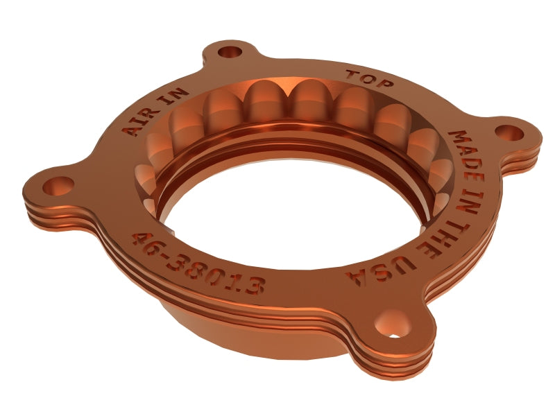 aFe 46-38013 Silver Bullet Throttle Body Spacers TBS 22-23 Toyota GR86 H4-2.4L - Orange