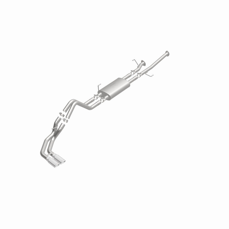Magnaflow 15306 MagnaFlow 14 Toyota Tundra V8 4.6L/5.7L Stainless C/b Exhaust Dual same side pass. rear tire