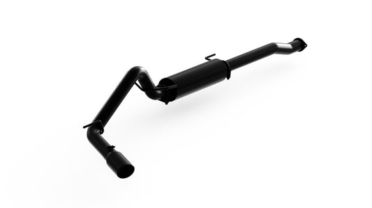 MBRP S5338BLK 2016 Toyota Tacoma 3.5L Cat Back Single Side Exit Black Exhaust System