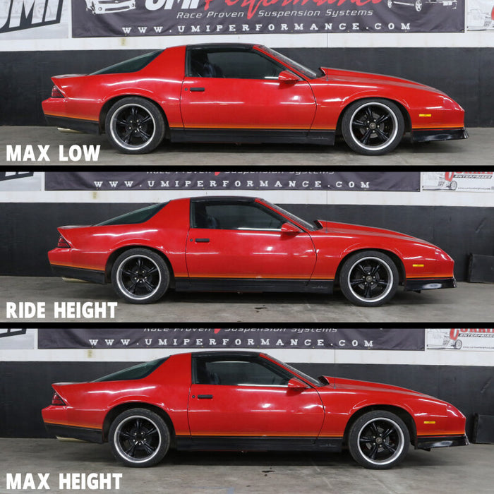 UMI Performance 2065-3-R 82-92 GM F-Body Front Weight Jack System 1050lb Race