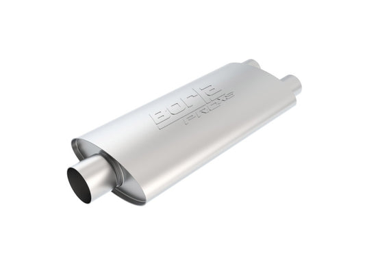 Borla 40670 3in Inlet/Dual 2.25in Outlet Center/Dual Oval ProXS Muffler