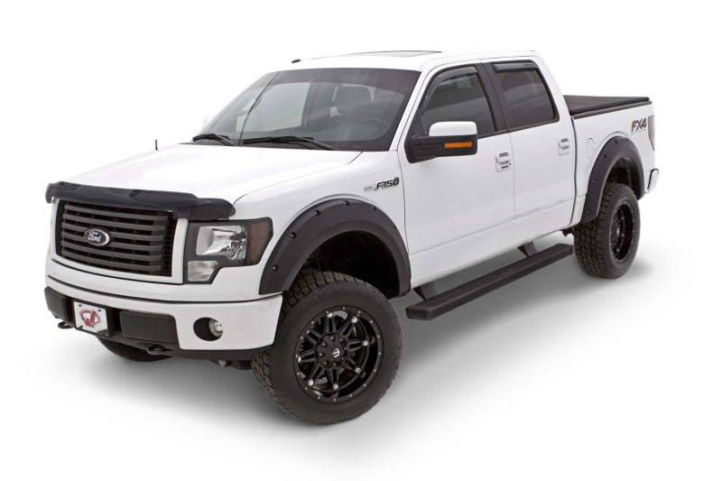 LUND RX312S Lund 09-14 Ford F-150 (Excl Raptor) RX-Rivet Style Smooth Elite Series Fender Flares - Black (4 Pc.)
